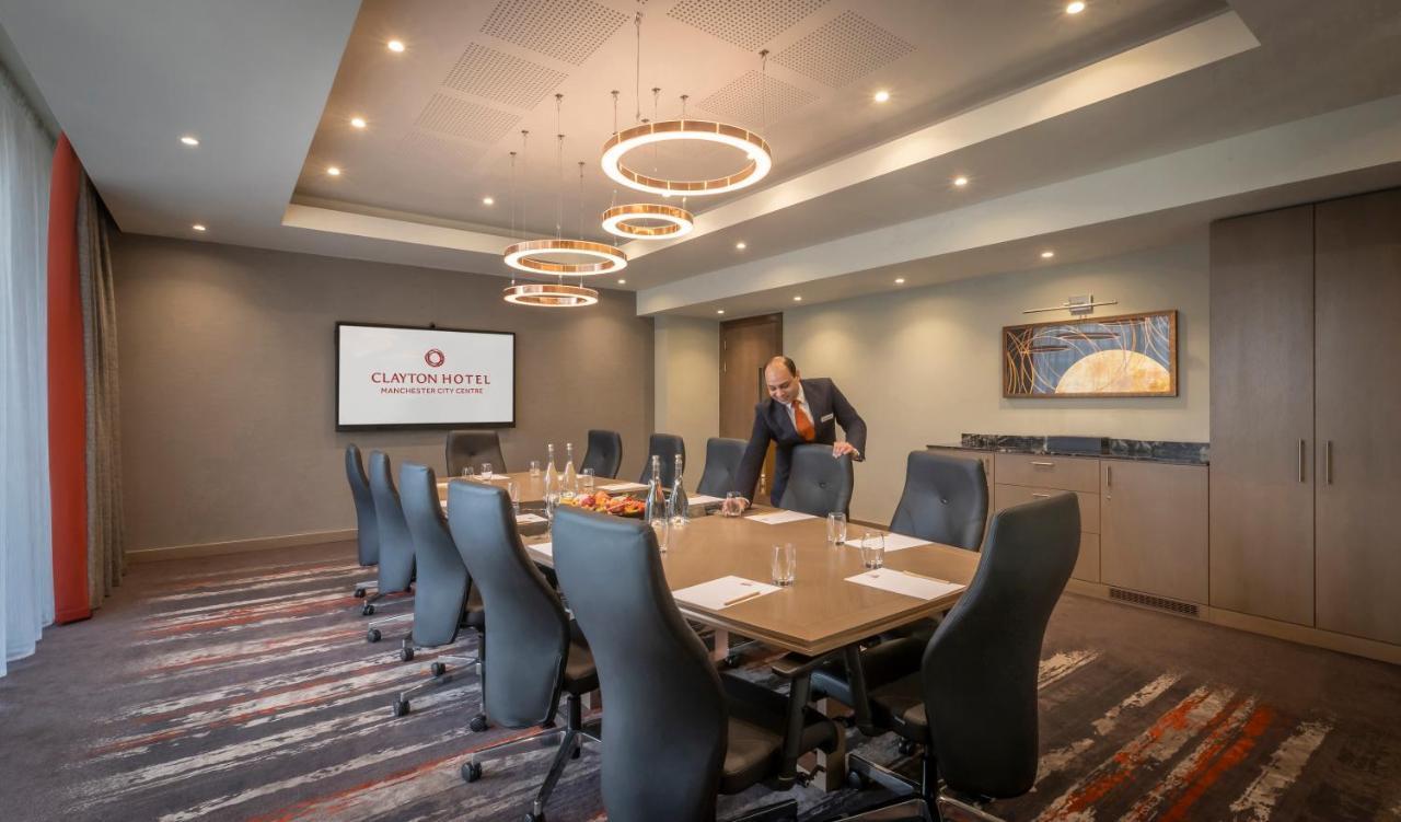 Clayton Hotel Manchester City Centre Dış mekan fotoğraf Meeting room at Clayton Hotel